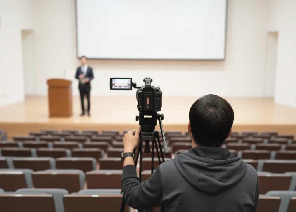 プロフェッショナルな講演会配信