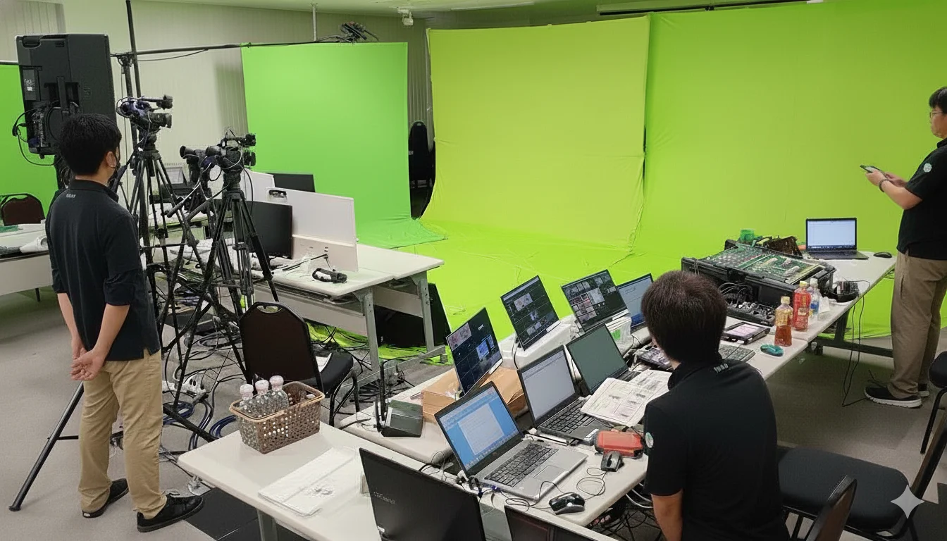 プロの配信機材セットアップ